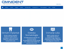 Tablet Screenshot of omnident.rs